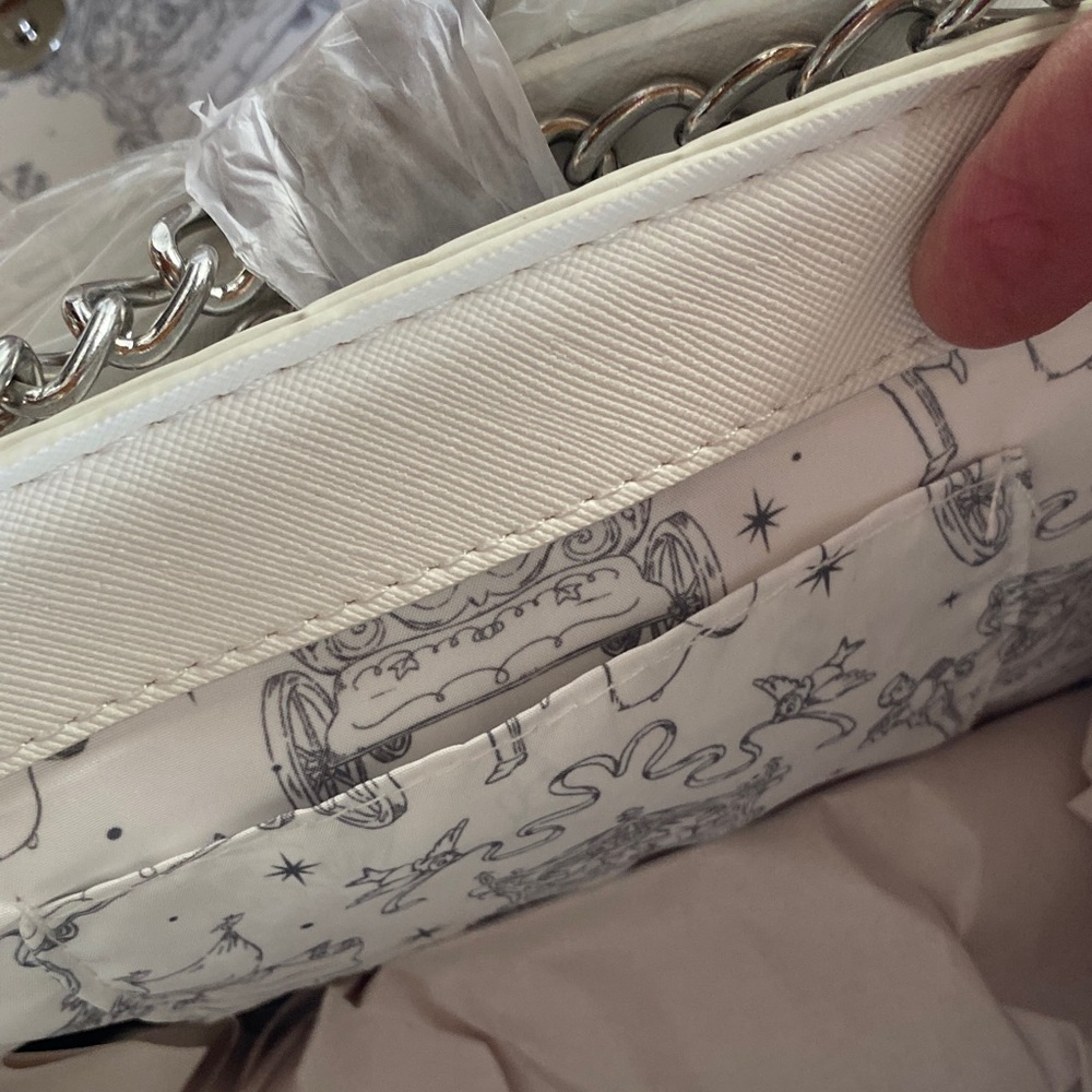 Loungefly White Castle Crossbody Bag - Picture 7 of 8